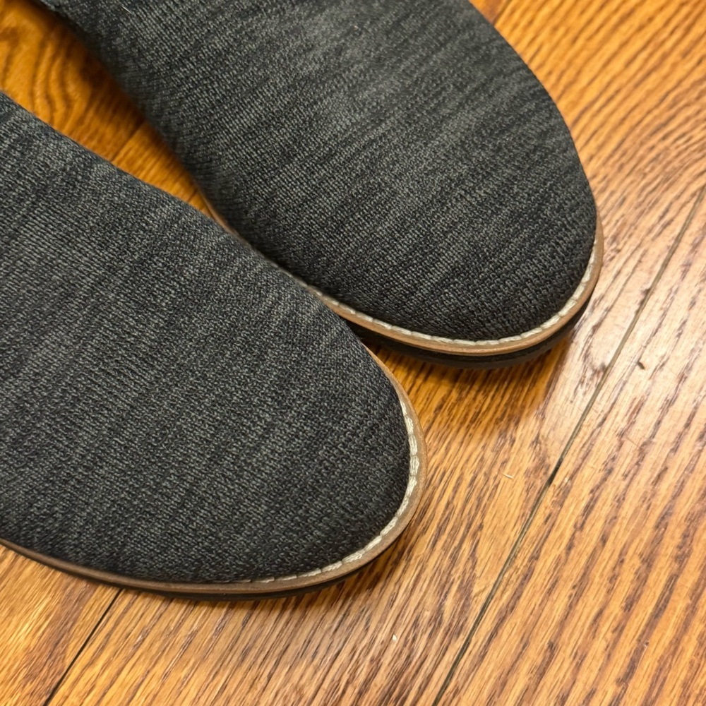 Eileen Fisher Shoes Nova Knit Stretch Loafers Woven Black Chunky Basic Size 10 - Picture 7 of 11